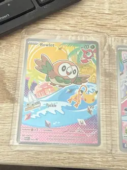 Pokemon TCG First Partner Illustration Collection Series 1 Gen 7 Alola Starters - Image 3