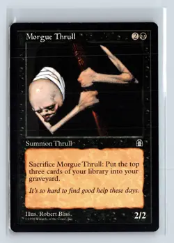 MORGUE THRULL - MTG Magic the Gathering Card - Stronghold - Common - Image 1