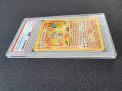 CHARIZARD 1999 POKEMON BASE SET UNLIMITED #4 4/102 HOLO PSA 4 - Image 3