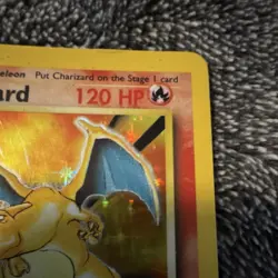 Wizards Pokemon TCG Charizard 4/102 Base Set Holo Rare 1999 English - Image 3