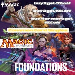 MTG : Foundations J25 : Magic The Gathering Singles : Choose Your Card : Commons - Image 1