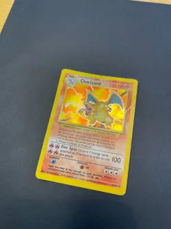 1999 Pokemon Charizard 4/102 Base Set Unlimited Holo Rare WOTC MP - Image 4