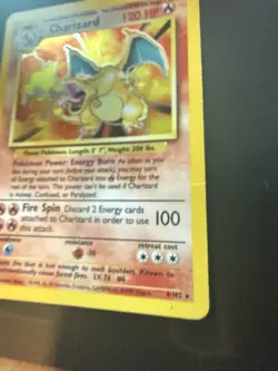 1999 Pokemon Base Set Charizard Holo #4/102 – Unlimited - Image 4