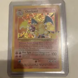 Nintendo Pokemon TCG Charizard 4/102 Base Set Holo Rare EN 1999 120 HP - Image 1