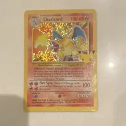 Nintendo Pokemon TCG Charizard 4/102 Base Set Holo Rare EN 1999 120 HP - Image 2