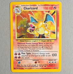 Charizard 4/102 Base Set Holo Rare Pokemon TCG Card English 1999 WOTC 120HP - Image 1