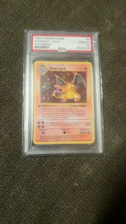 Wizards of the Coast 1999 Pokemon Base Set Charizard 4/102 Holo 1st Ed PSA 10 - Image 5