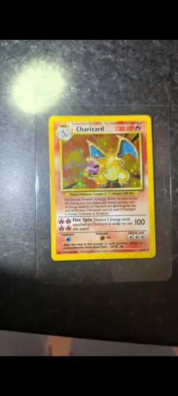 Pokemon Charizard Card 4/102 WOTC 1999 Rare Holo Base Set ACE 4 Graded Not PSA - Image 5