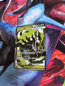 Pokemon TCG Mega Darkrai Ex 101/084 Full Art Ultra Rare Pitch Black - Image 3
