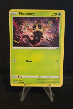 Pokemon: Lost Origin - Phantump 16/196 - Miscut Error Card - Image 1