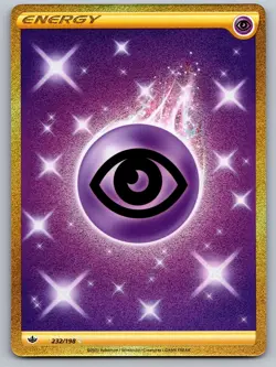 Psychic Energy 232/198 Secret Rare Chilling Reign Pokemon Holo Near Mint - Image 1