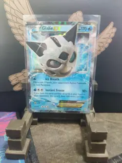 Pokemon TCG Glalie EX XY Breakthrough Ultra Holo Rare Card 34/162 NM Condition - Image 1