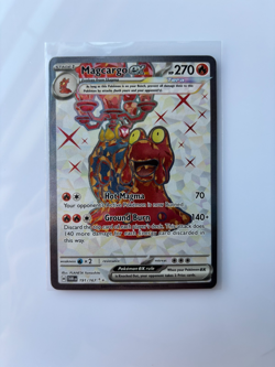 Pokemon TCG Magcargo ex Tera Full Art Ultra Rare 191/167 Twilight Masquerade NM - Image 1