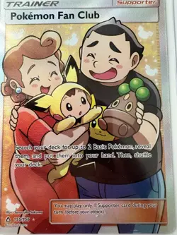 Pokemon Fan Club Ultra Prism Ultra Rare Card 155/156 S&M: Pokemon TCG - Image 1