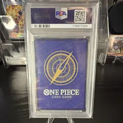 One Piece CCG - Paulie OP03-066 Pillars of Strength Alt Art Foil EN PSA 10 - Image 2