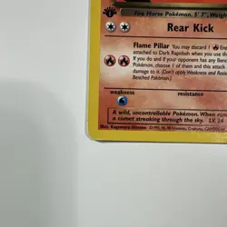WoTC Nintendo Pokemon TCG 1st Edition Dark Rapidash 44/82 Team Rocket LP/MP - Image 4