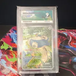 Pokemon TCG Black Star Promo Snorlax 051 Holo Elite Trainer Box ACE 9 (2023) - Image 1