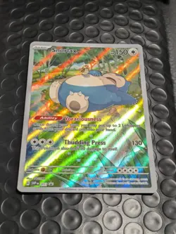 Pokemon Card - Snorlax - SVP 051 Scarlet & Violet 151 Black Star Promo - NM - Image 1