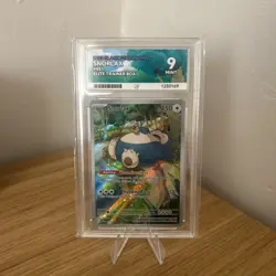 Pokemon Snorlax SVP 051 151 Black Star Promo Scarlet & Violet Ace 9 Gem Mint - Image 1