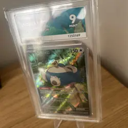 Pokemon Snorlax SVP 051 151 Black Star Promo Scarlet & Violet Ace 9 Gem Mint - Image 3