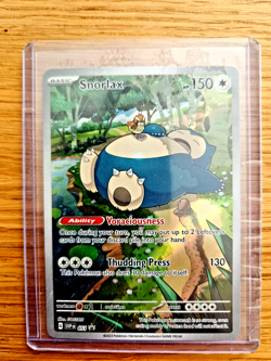 Pokemon 151 Snorlax SVP 051 Black Star ETB Promo Full Art Holo-SEALED NM/Mint - Image 1