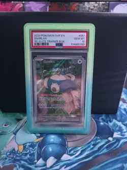 2023 Pokemon 151 Snorlax #051 Black Star Promo PSA 10 - Image 1