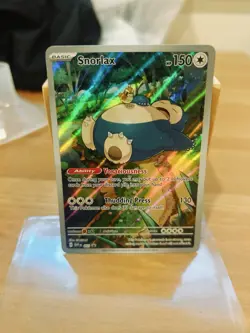 Pokemon TCG Snorlax Black Star Promo 051 NM SVP Full Art - Image 1
