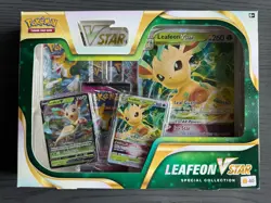 Pokemon Leafeon VSTAR Special Collection Factory Sealed Box NEW - Image 1