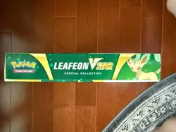 Pokemon Leafeon VSTAR Special Collection Factory Sealed Box NEW - Image 5