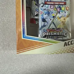 Pokemon TCG Prismatic Evolutions Accessory Pouch Special Collection Box Sealed - Image 5