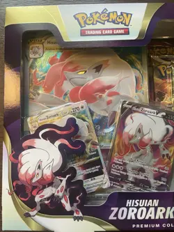 Pokemon TCG - Hisuian Zoroark VSTAR Premium Collection Box-SEALED - Image 2