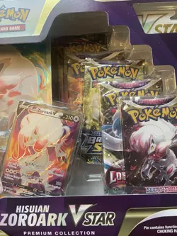 Pokemon TCG - Hisuian Zoroark VSTAR Premium Collection Box-SEALED - Image 3