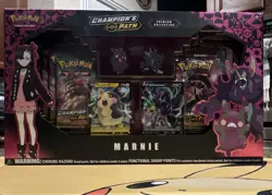 Pokemon TCG Marnie Premium Collection Box Sealed + MARNIE NEAR MINT - Image 1