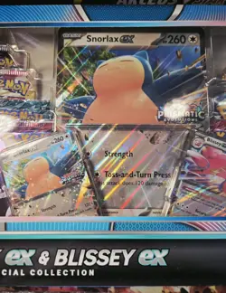Pokemon TCG: Snorlax & Blissey EX Special Collection Box New Factory Sealed - Image 4