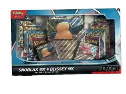 Pokemon TCG: Snorlax ex & Blissey ex Special Collection Box - Factory Sealed New - Image 1