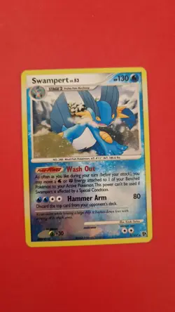 Swampert 9/106 Holo Rare Diamond & Pearl Great Encounters 2008 Vintage Pokemon - Image 1