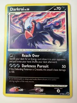 Darkrai LV.38 3/106 Holo Rare - Pokemon TCG Great Encounters LP - Image 1