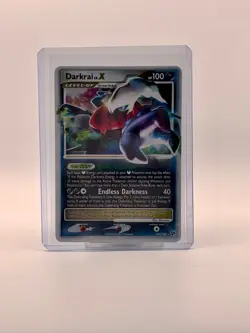 Pokemon TCG 2008 Darkrai LV.X Holo Card 104/106 Great Encounters - MP - Image 1