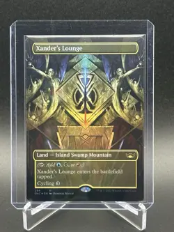 2022 MTG Streets Of New Capenna - Xander's Lounge - Borderless Foil - MINT - Image 1