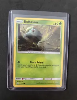 Pokemon TCG Bulbasaur 1/18 Detective Pikachu Promo Holo 60 HP English 2019 - Image 1
