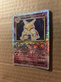 Pokemon Legendary Collection Reverse Holo Alakazam 1/110 WOTC 2002 Rare - Image 2