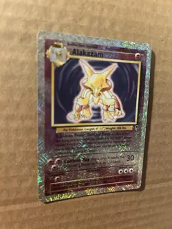 Pokemon Legendary Collection Reverse Holo Alakazam 1/110 WOTC 2002 Rare - Image 3