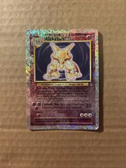 Pokemon Legendary Collection Reverse Holo Alakazam 1/110 WOTC 2002 Rare - Image 5