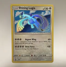 The Pokemon Company Shining Lugia SM82 Black Star Promo Holo Eng 2017 130 HP - Image 1
