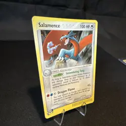 Nintendo Pokemon TCG Salamence EX Dragon 19/97 Holo Rare EN 100 HP 2003 - Image 3