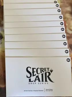 1x MTG Secret Lair Artist Series Alayna Danner Foil Sealed - Image 1