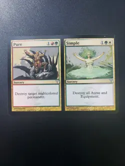 Pure / Simple x1 - Dissension - MTG - MP - Image 1