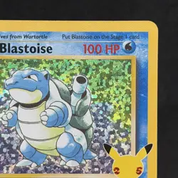 Blastoise 2021 Pokemon Celebrations Classic Collection Holo Foil 2/102 - Image 3