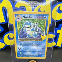 Pokemon Blastoise 2/102 Celebrations Classic Collection Holo English - Image 1