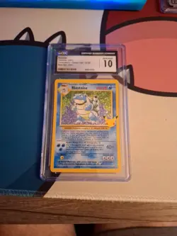 CGC 10 Blastoise 2/102 Celebrations Classic Collection Holo Pokemon 2021 - Image 1